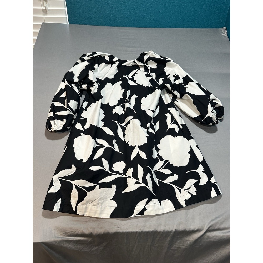 Classic Rose Poplin Long Sleeve Mini Dress Kate Spade New York x Target S - Picture 7 of 8